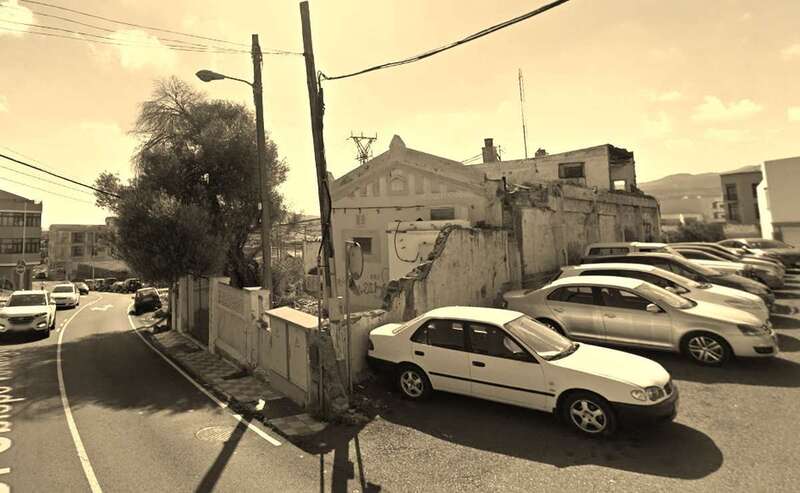 Antiguo edificio de la Planta de la Luz en Telde/GM.